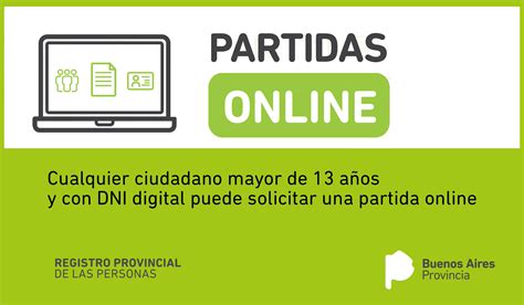 partidas online pba|Solicitud de Partidas Digitales .